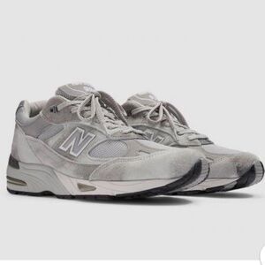 New Balance 991 Washed Grey Size 12 NWT in packaging